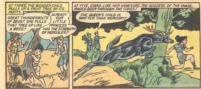 The origin of Wonder Woman